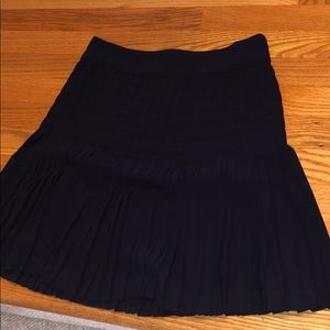 J. Crew women’s black flowy skirt size 00